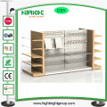 Light Duty Single Side Metallic Supermarket Shelf